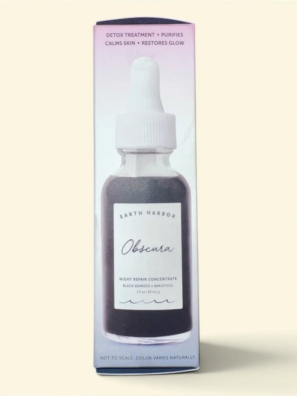 NIB • Earth Harbor Obscura Night Repair Concentrate • Full Size • 1 fl oz | 30ml